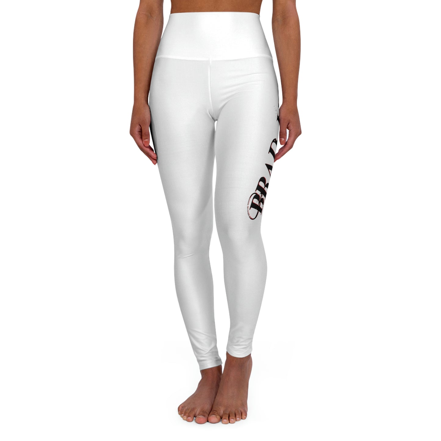 High Waisted Yoga Leggings (AOP)